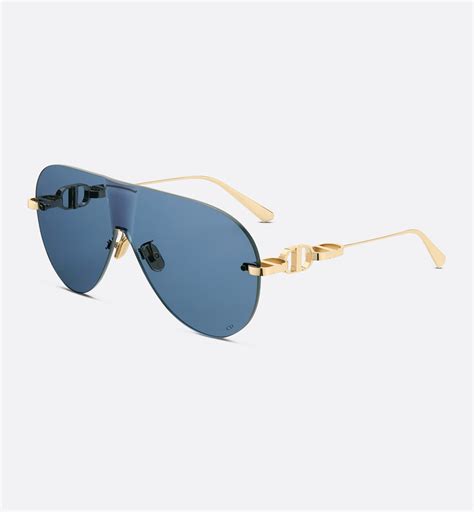 chaîne lunette dior|CD Chain M2U Lunettes de soleil pilote bleues .